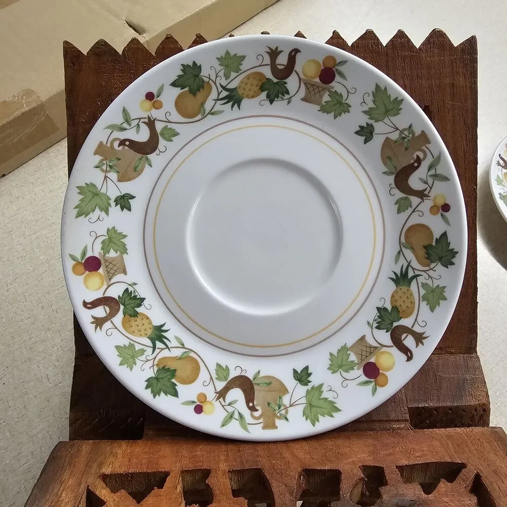 Noritake Progression Japan Homecoming Saucers Lot of 12 Discontinued